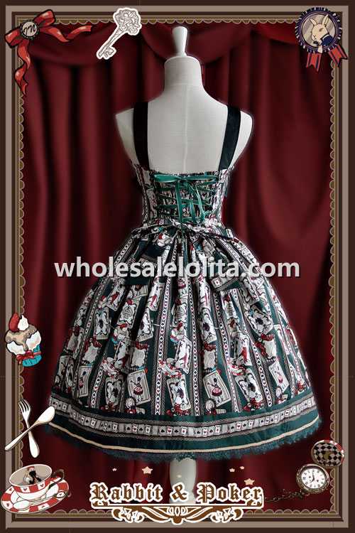 INFANTA Rabbit & Poker JSK Lolita Dress 4 Colors