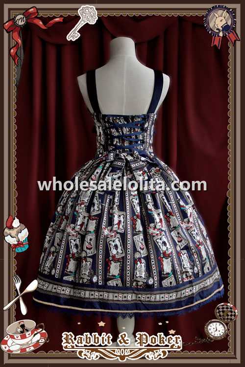 INFANTA Rabbit & Poker JSK Lolita Dress 4 Colors