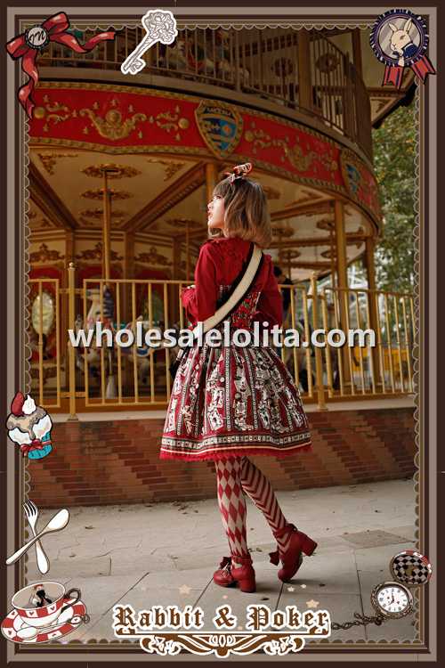 INFANTA Rabbit & Poker JSK Lolita Dress 4 Colors
