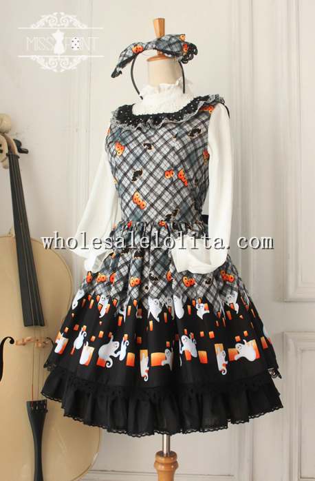 Halloween Printing Sweet JSK Lolita Dress