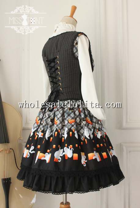 Halloween Printing Sweet JSK Lolita Dress