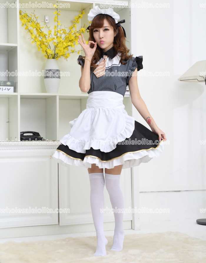 RS Style Coffe Bar Maid Bar Cosplay Costume