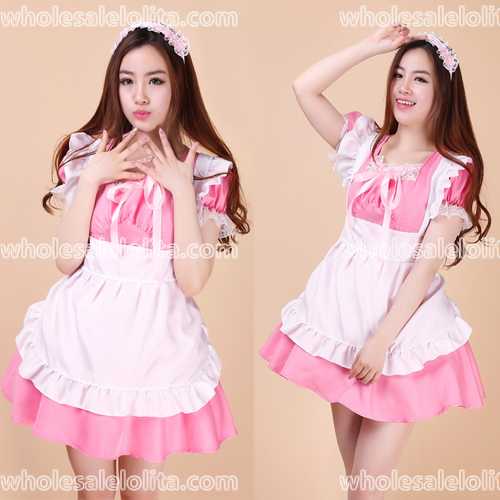 Lovely Maid Put Party Lolita Cosplay Costume