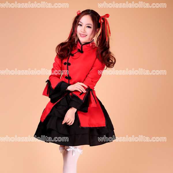 China Style Maid Put Cosplay Lolita Suit
