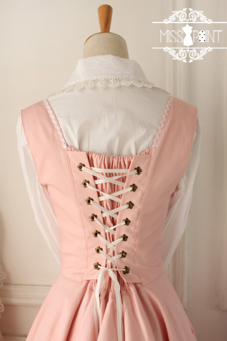 Versailles Pink Vintage Gothic Style Dress